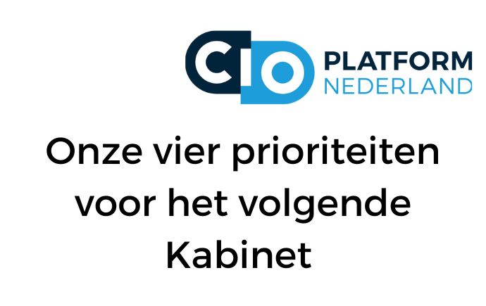 2023-08-24 Onze vier prioriteiten voor het volgende Kabinet