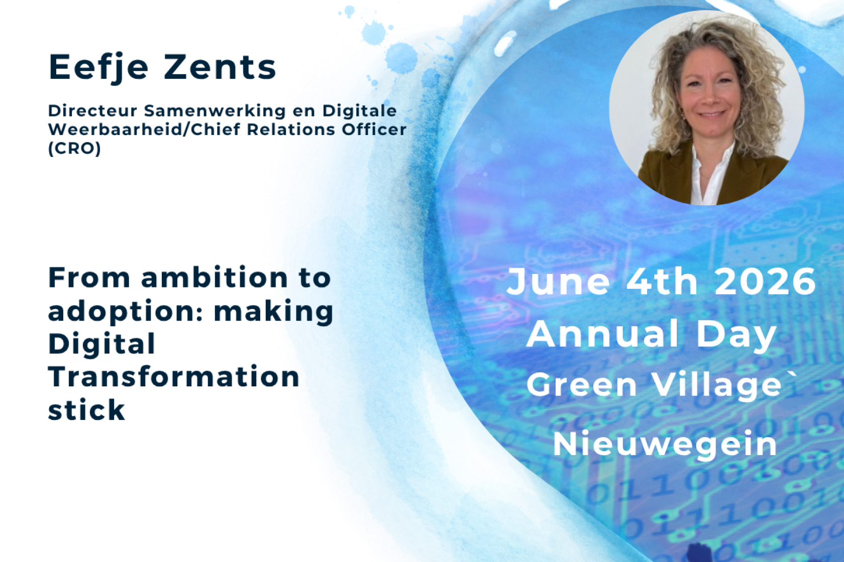 2026-06-04 Speaker Announcement Eefje Zents