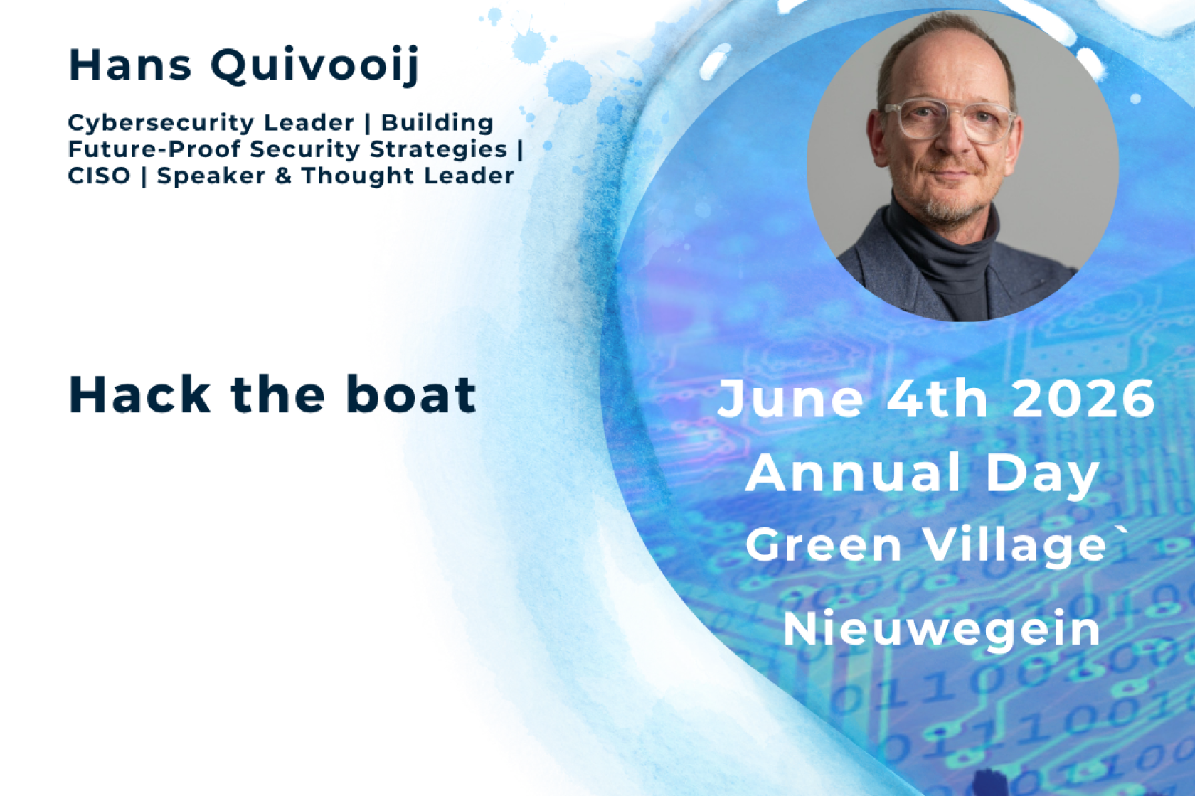 2026-06-04 Speaker Announcement Hans Quivoooij